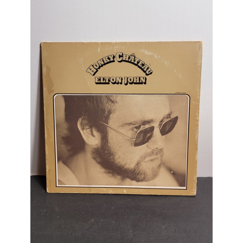 Elton John - Honky Château 1972 Vinyl Record "Rocket Man" and "Honky Cat"